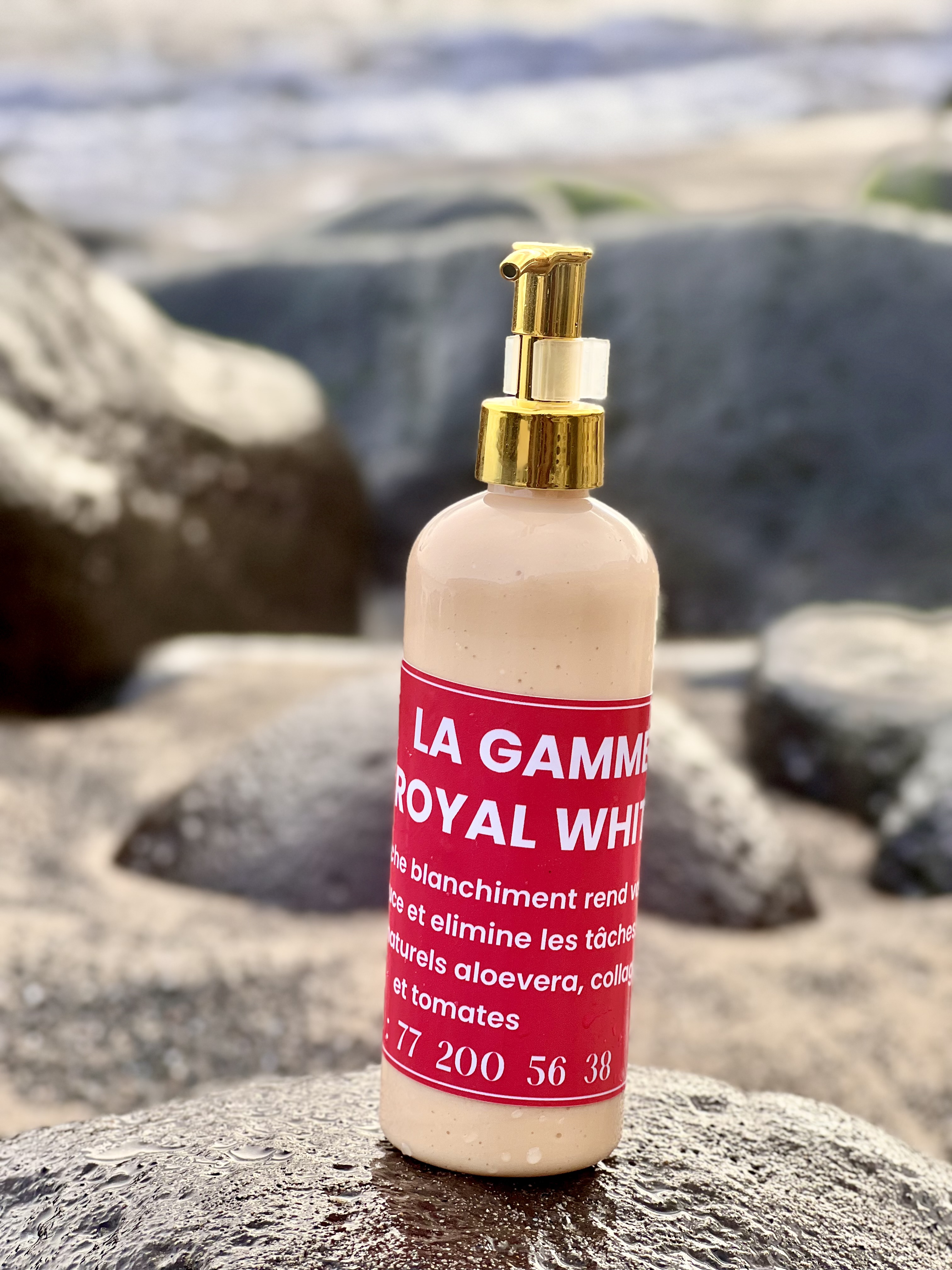 Lait de corps Royal White
